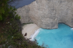 Shipwreck Bay on Zakinthos