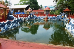 Gangavatara Fountain at the temple