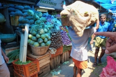 At the market