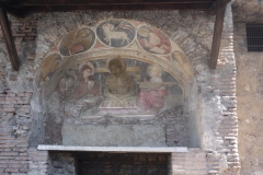 fresco in the insula (part of the old church)