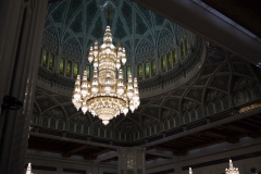 Chandelier in the mosque