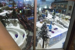 Dubai Mall ski arear