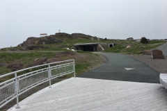 remnants of the World War II coastal defence battery