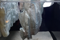 whale below model of iceberg