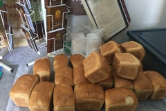 traditional bread offering at the church