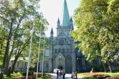 Nidaros Cathedral in Trondheim, Norway