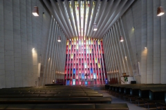 Inside the Church in Kristiansund, Norway