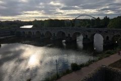 Roman bridge in Merida, Spain