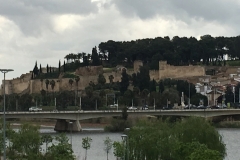 the walls of Badajoz, Extremadura, Spain