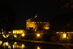 Castel San Angelo at night