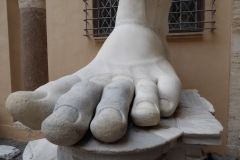 Foot from the colossus Constantine