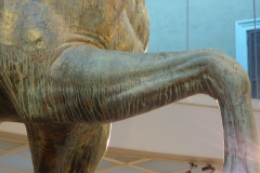 close-up of the Marcus Aurelius statue