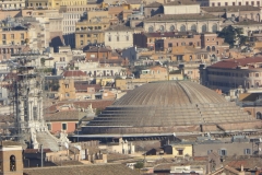 Zoomed view of the Pantheon